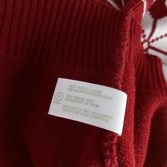 BULA wool blend knitted sweater made in Canada - Picture 10 of 10